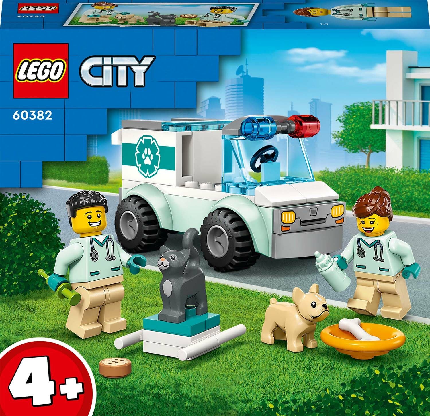 LEGO City Great Vehicles 60382 Djurräddningsbil|