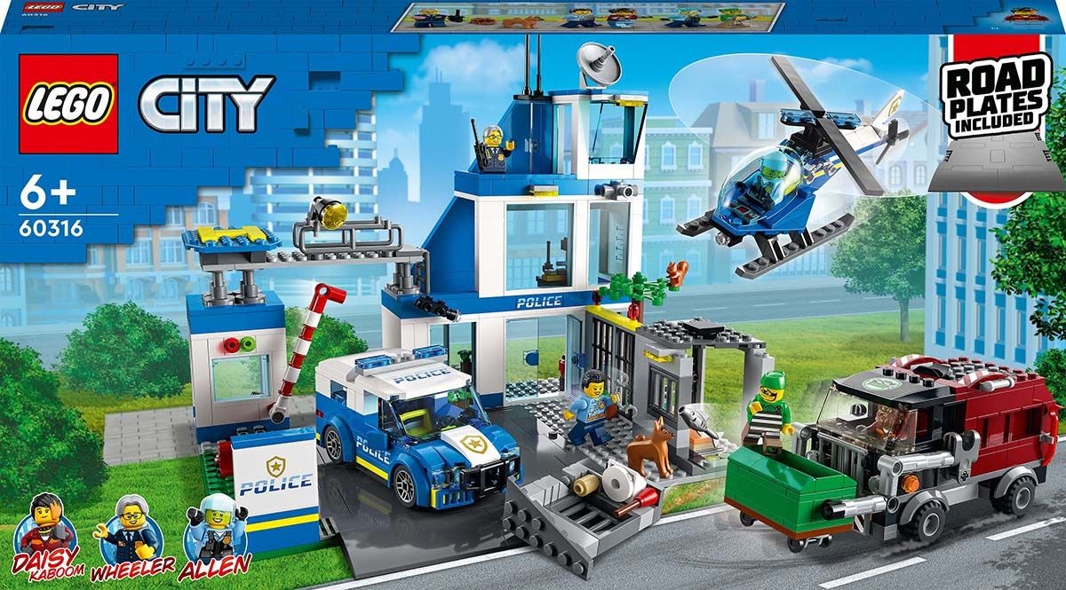 LEGO City Police 60316 Polisstation|