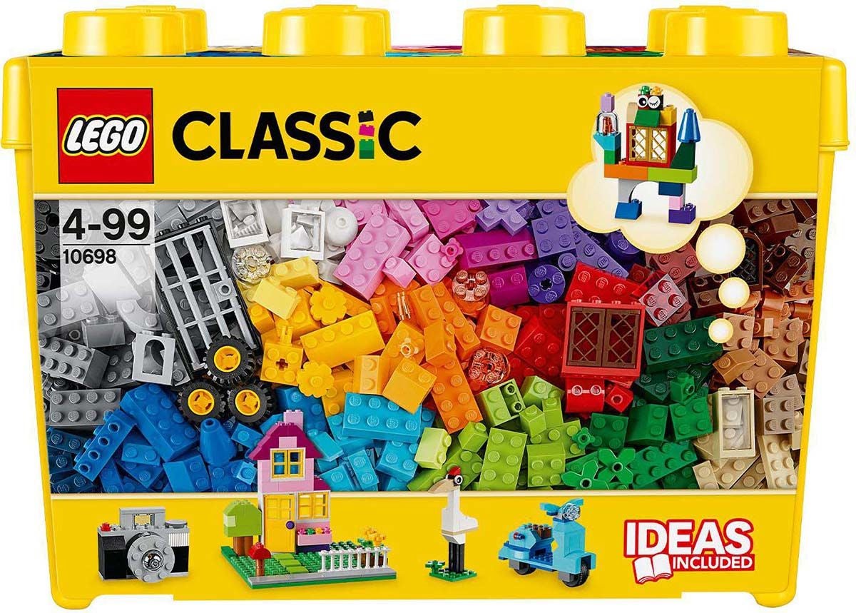 LEGO Classic 10698 Fantasiklosslåda Stor|