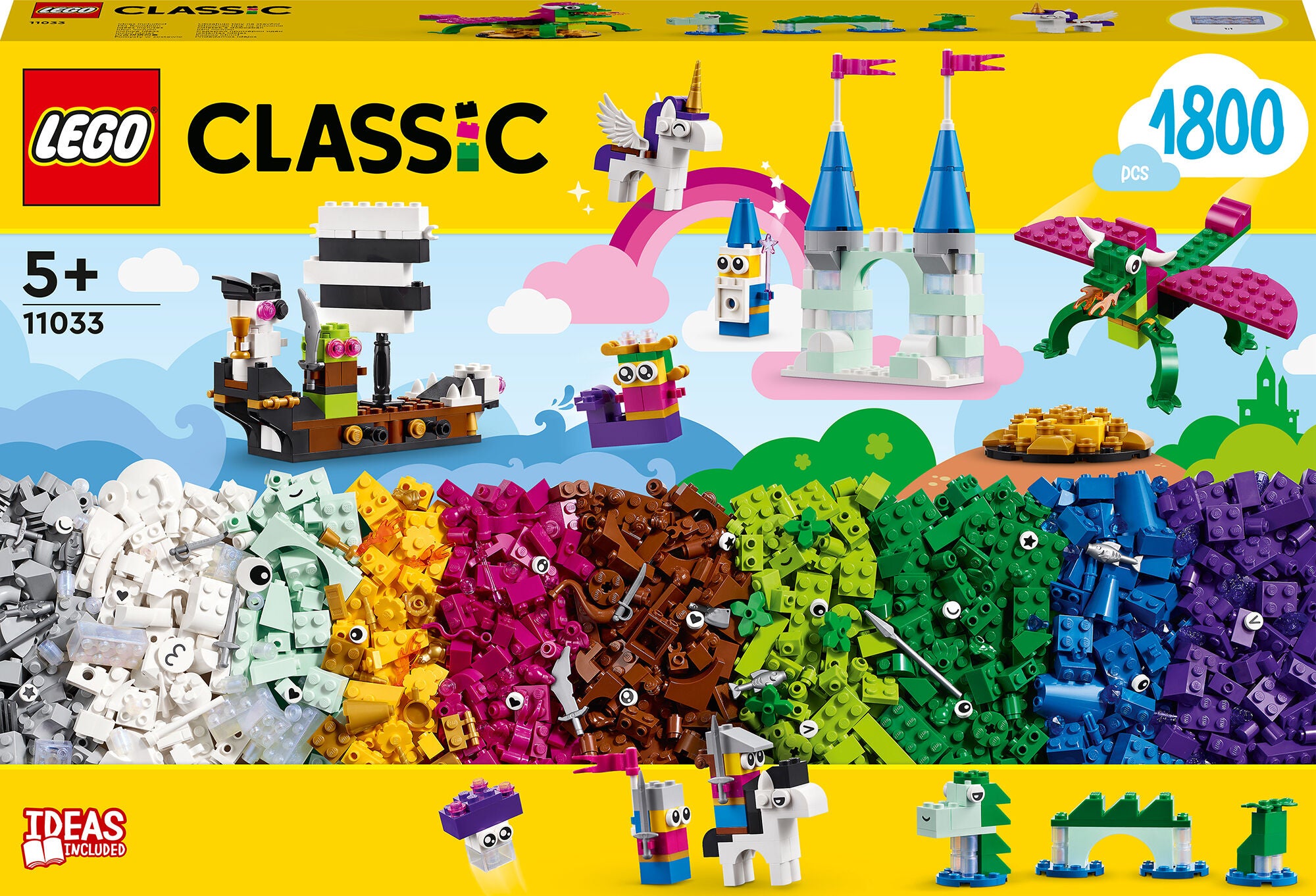 LEGO Classic 11033 Kreativ fantasivärld|
