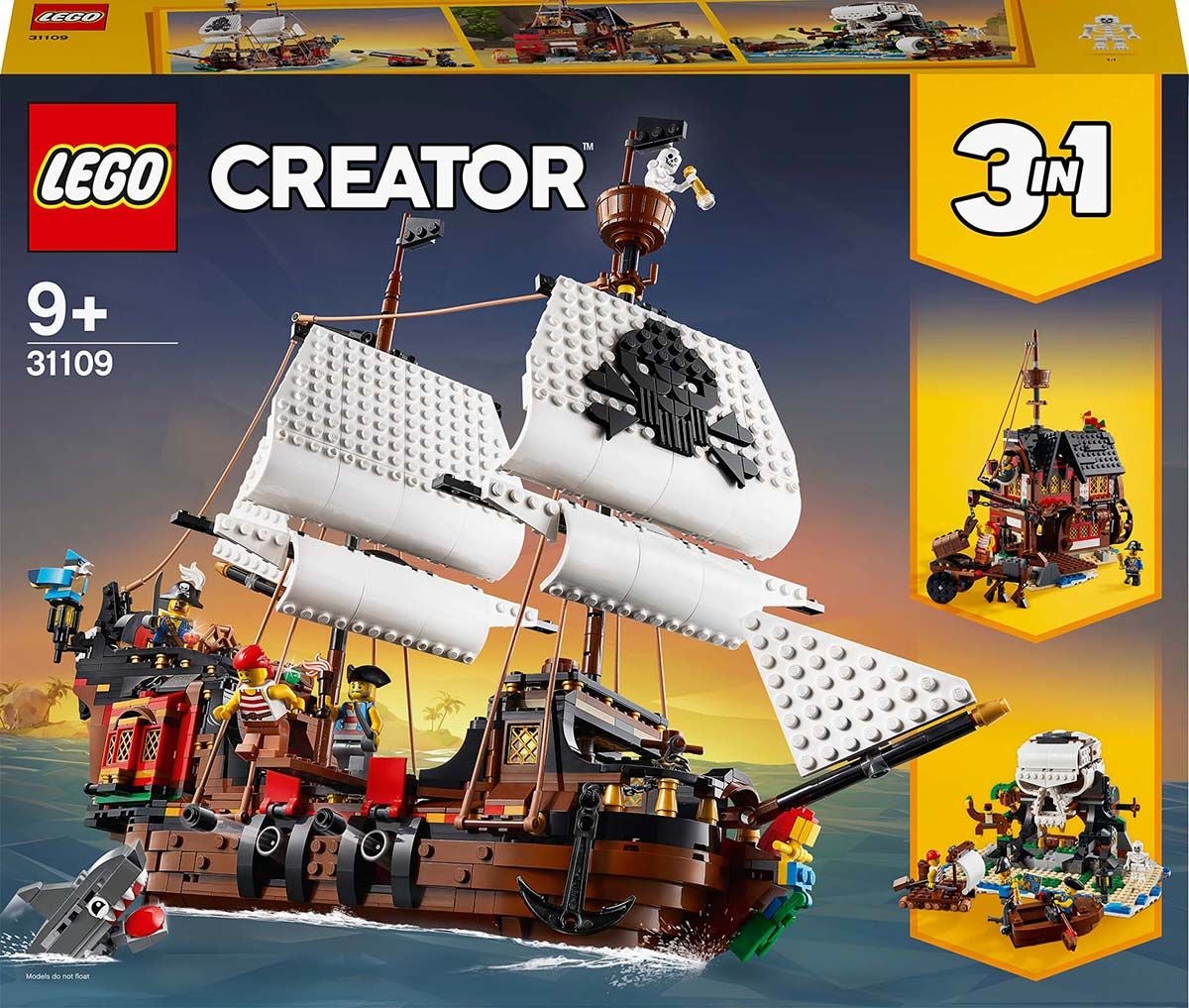 LEGO Creator 3-in-1 31109 Piratskepp|