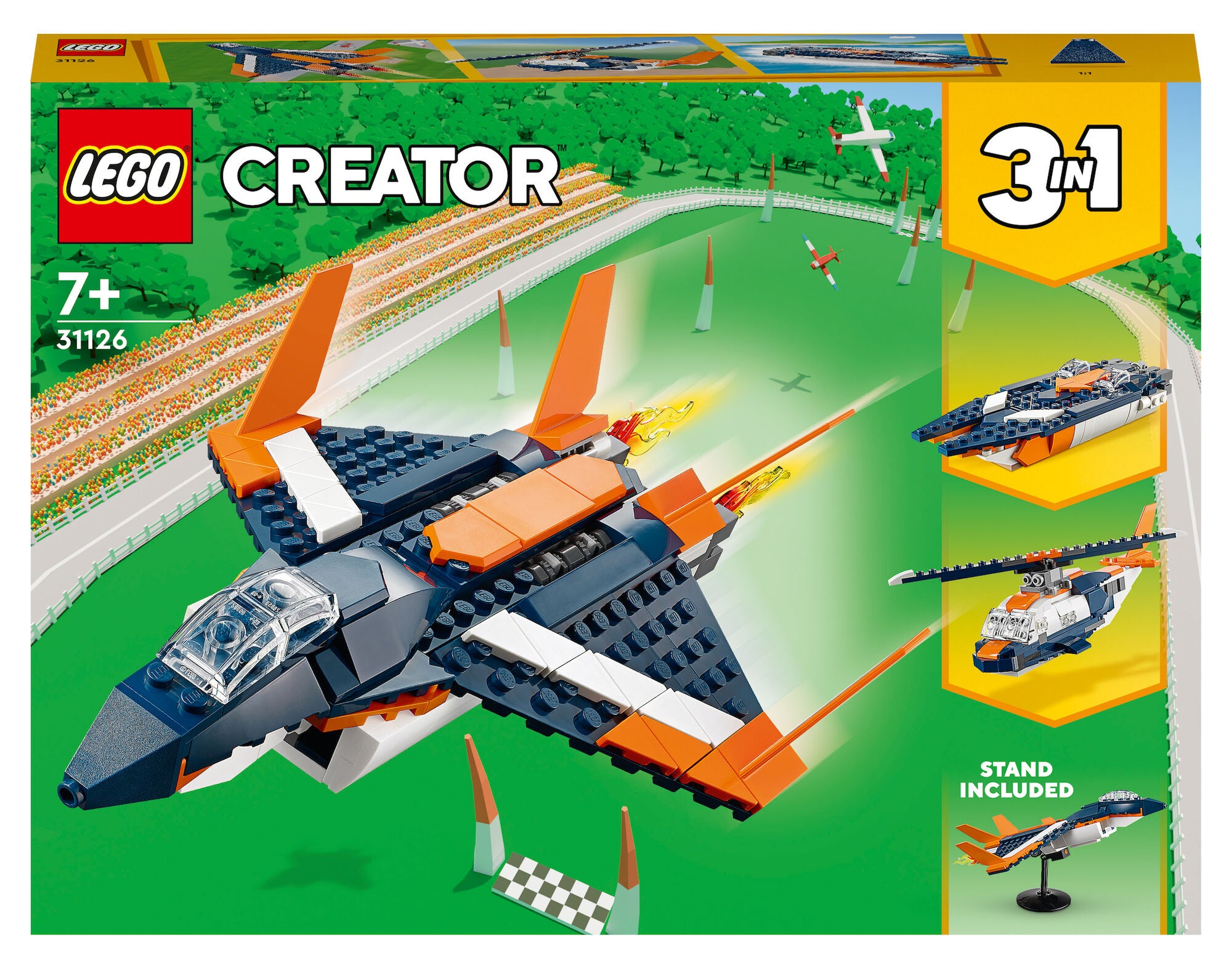 LEGO Creator 3-in-1 31126 Överljudsjetplan|