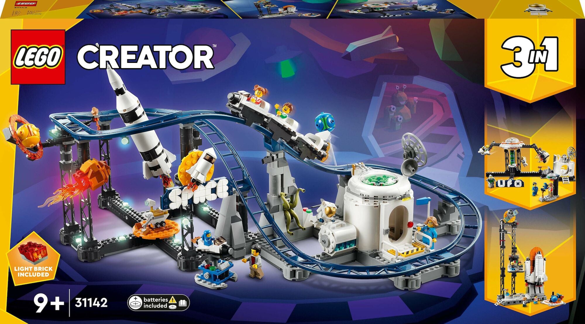 LEGO Creator 31142 Bergochdalbana med rymdtema|