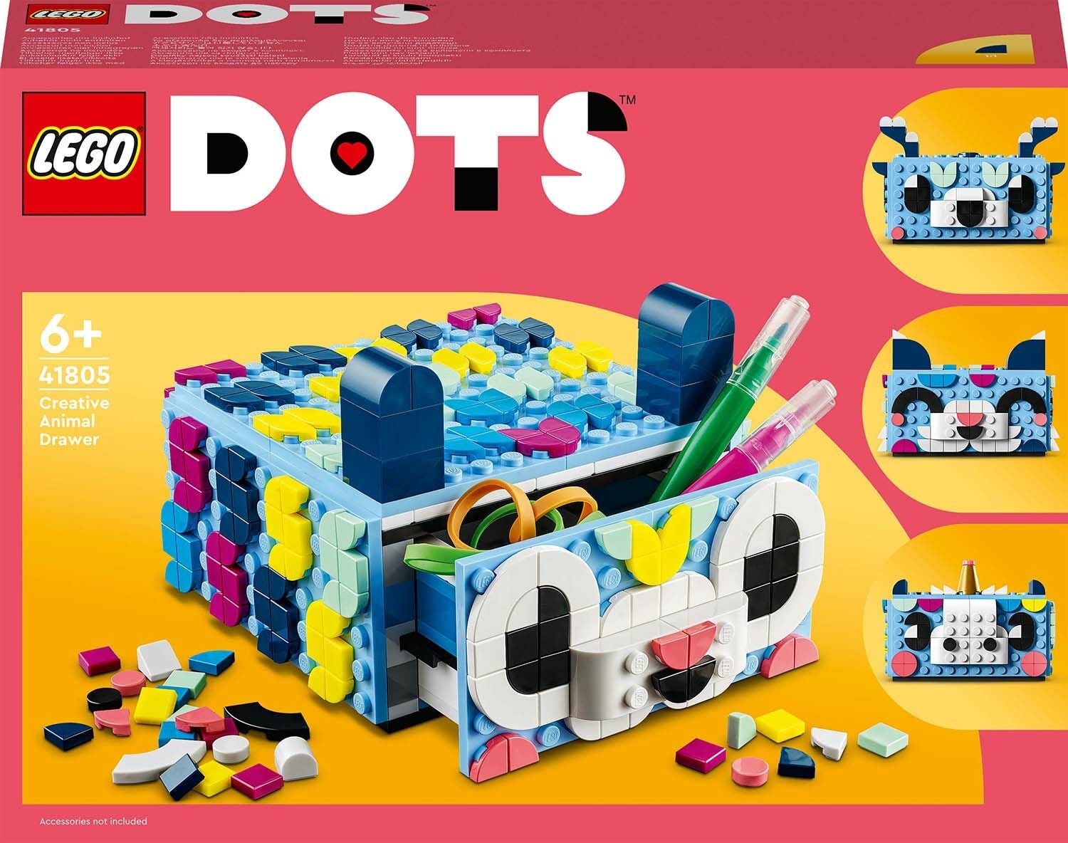 LEGO DOTS 41805 Kreativ djurlåda|