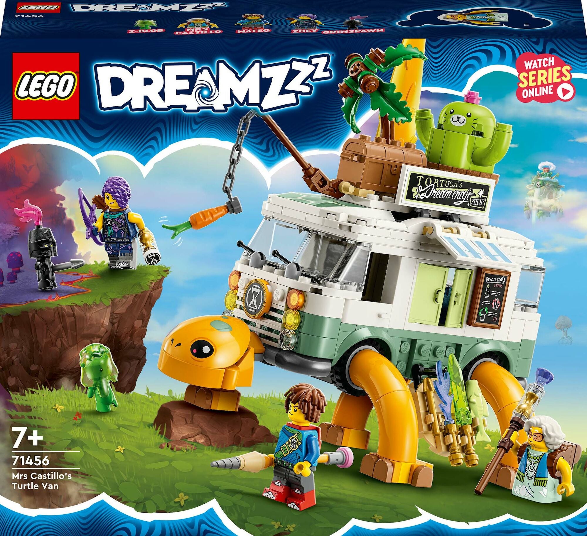 LEGO DREAMZzz 71456 Fru Castillos sköldpaddsbil|