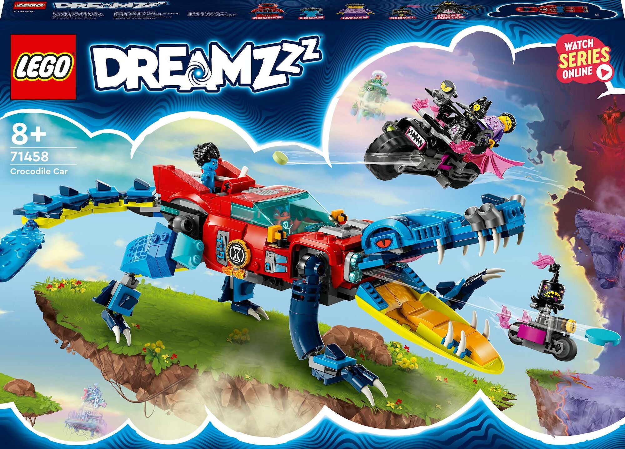 LEGO DREAMZzz 71458 Krokodilbil|