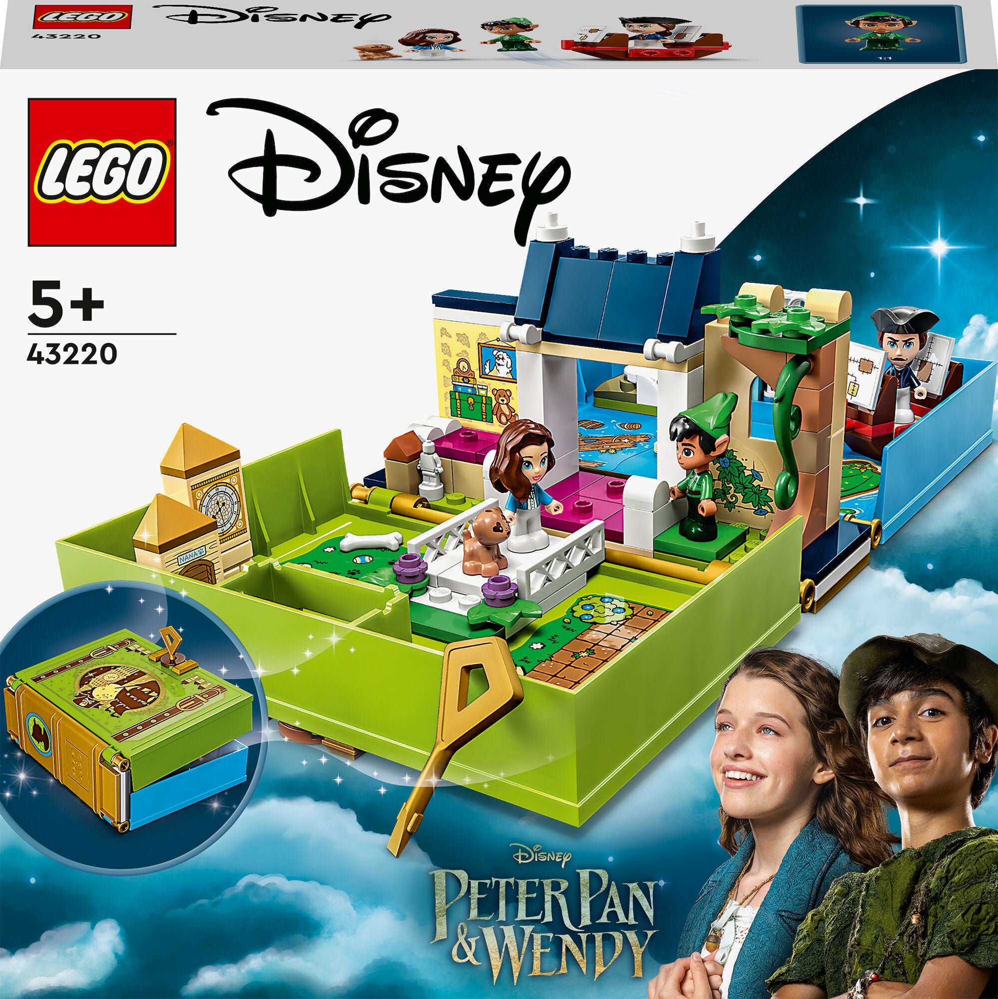 LEGO Disney Classic 43220 Peter Pan och Wendys sagoboksäventyr|