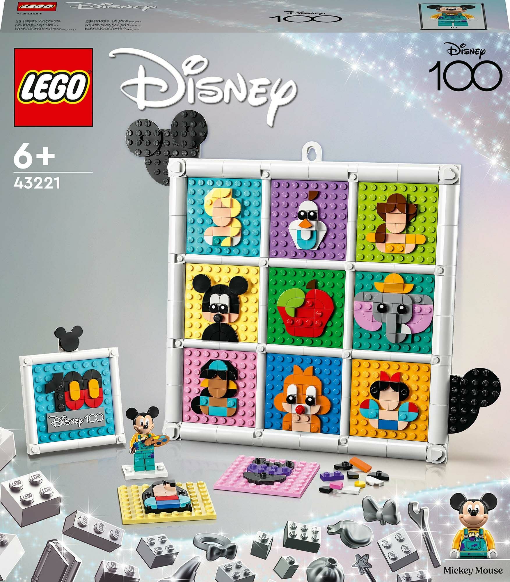 LEGO Disney Classic 43221 100 År Av Tecknade Disneyikoner|