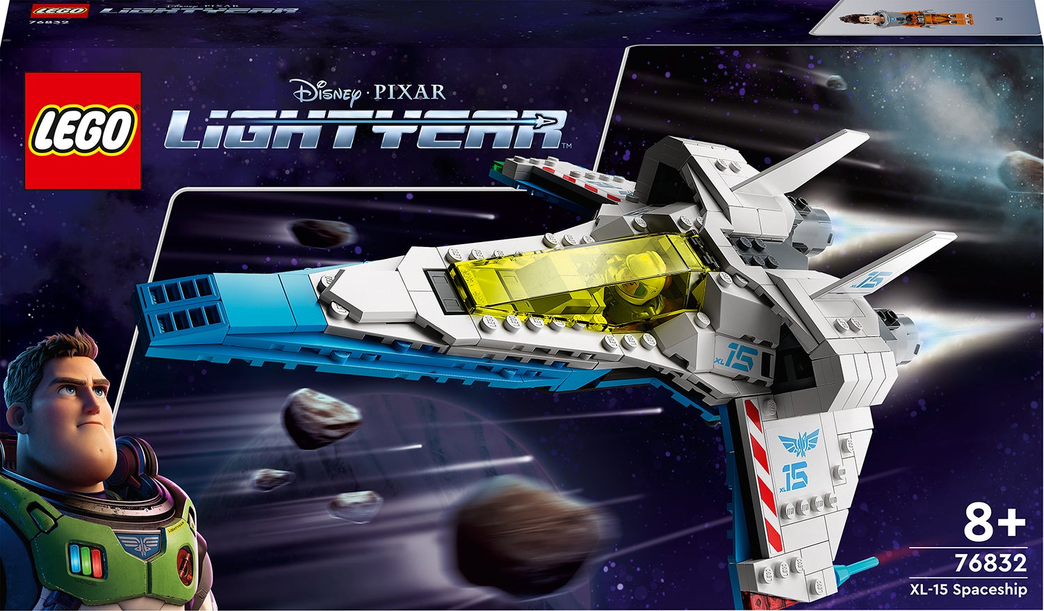 LEGO Disney Och Pixars Lightyear 76832 Xl-15 Rymdskepp|