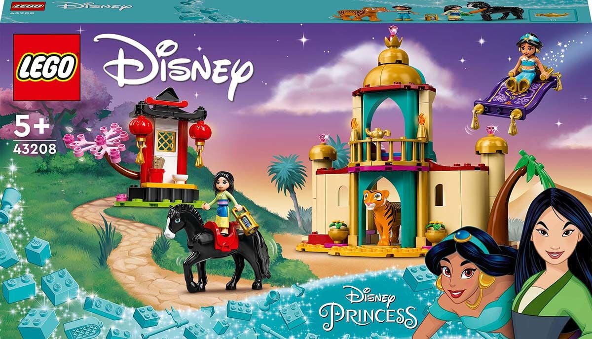 LEGO Disney Princess 43208 Jasmine och Mulans Äventyr|