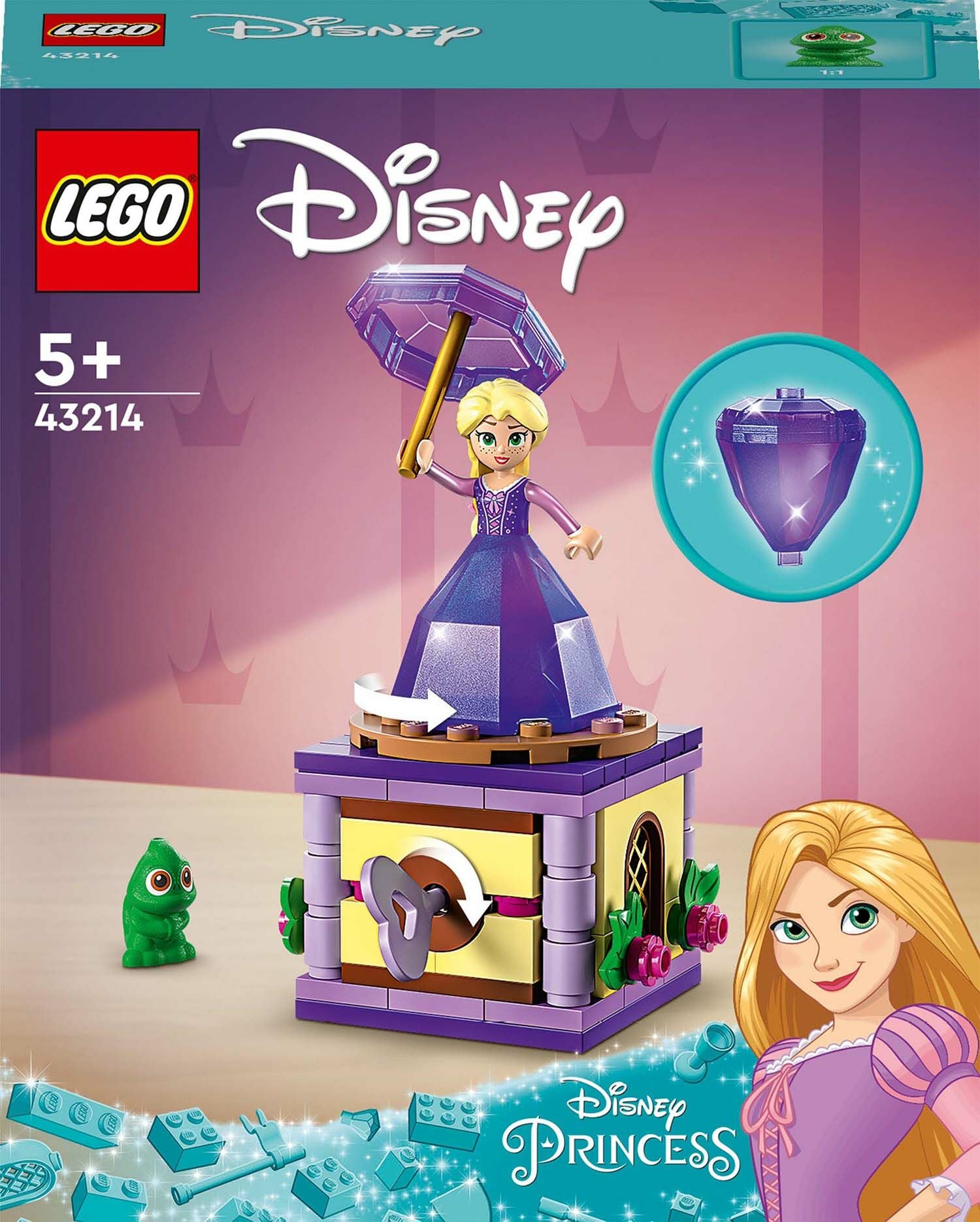 LEGO Disney Princess 43214 Snurrande Rapunzel|