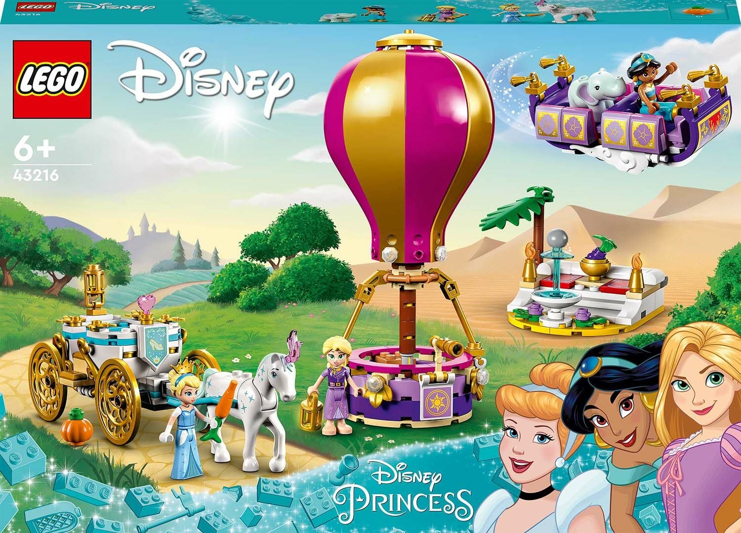 LEGO Disney Princess 43216 Förtrollande prinsessresor|
