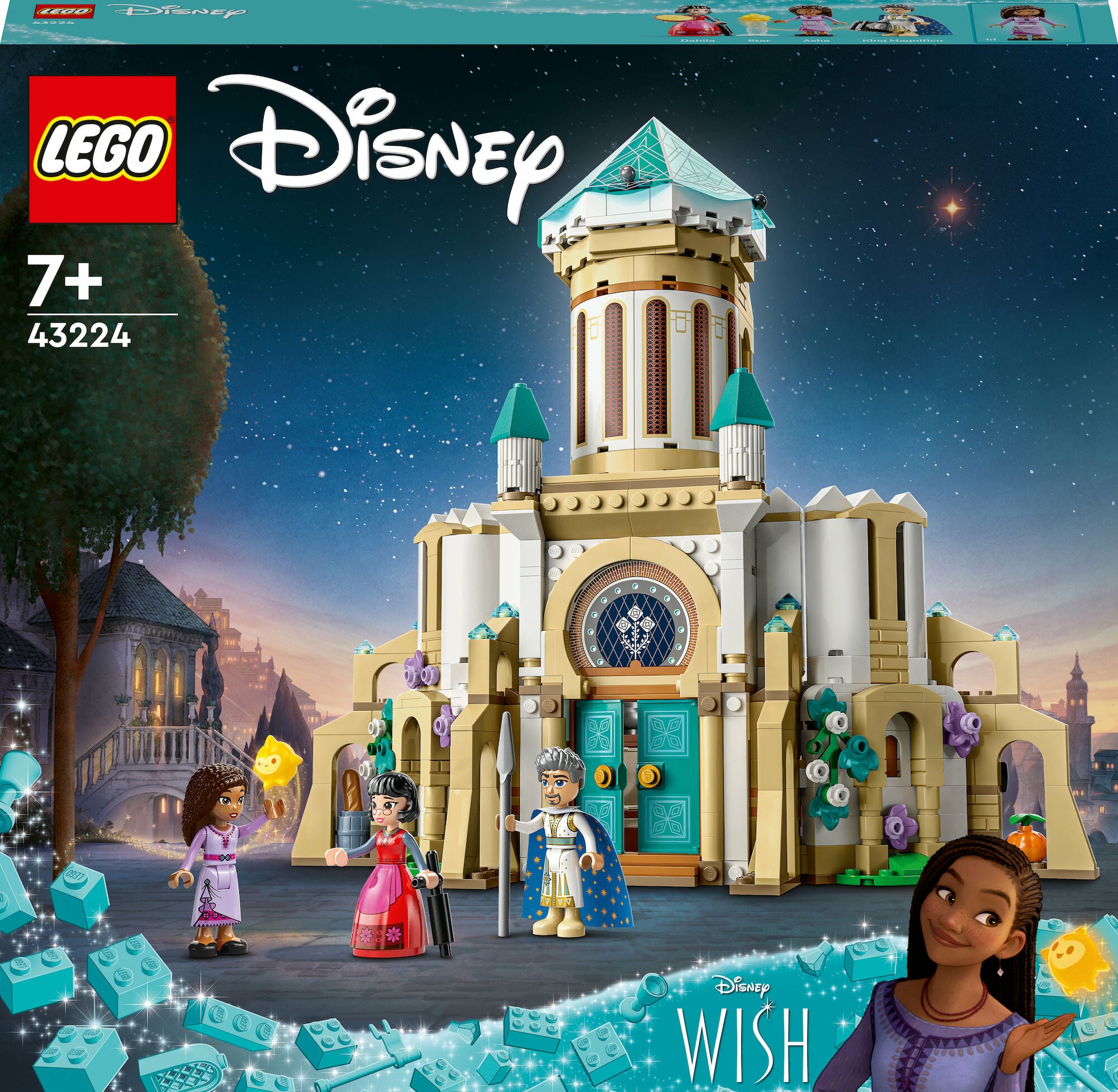 LEGO Disney Princess 43224 Kung Magnificos slott|