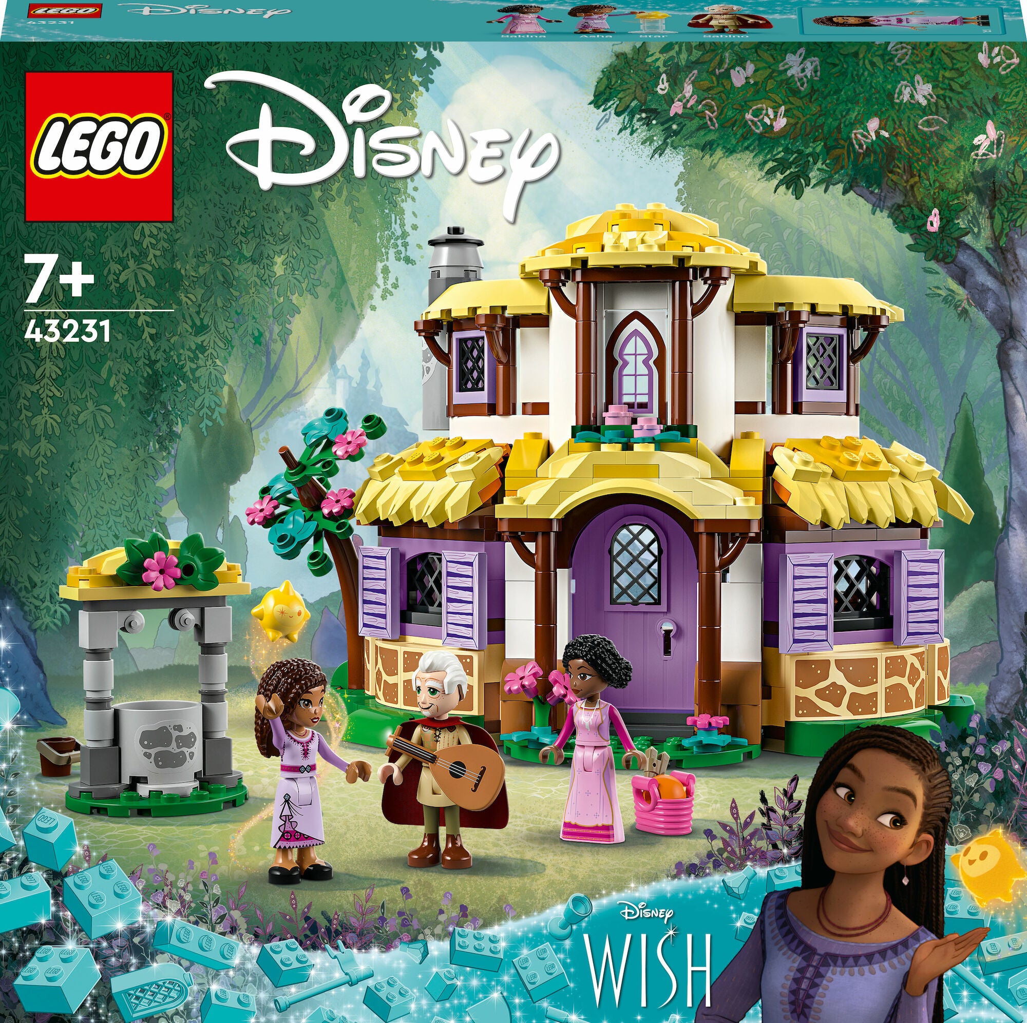 LEGO Disney Princess 43231 Ashas stuga|