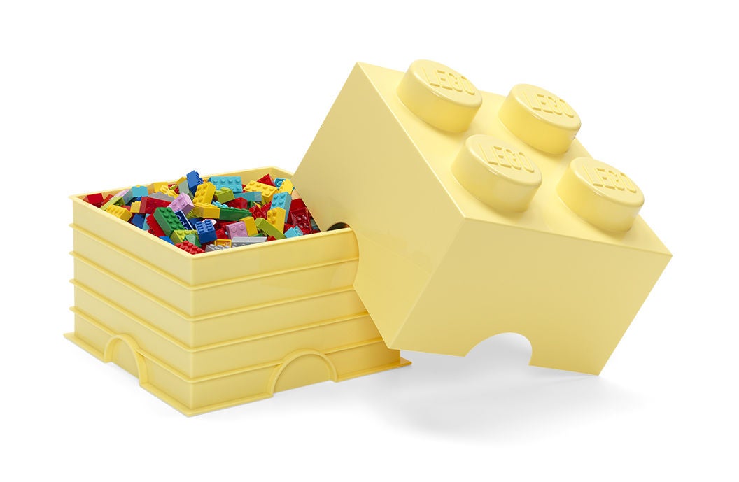 LEGO Förvaring 4 Design Collection Cool Yellow|
