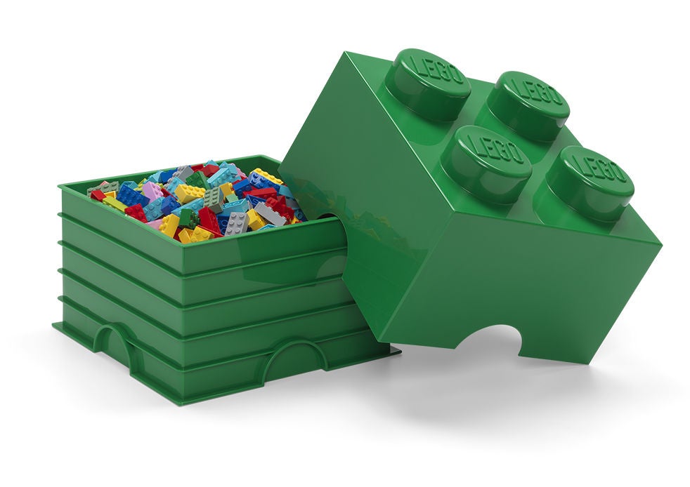 LEGO Förvaring 4 Grön|