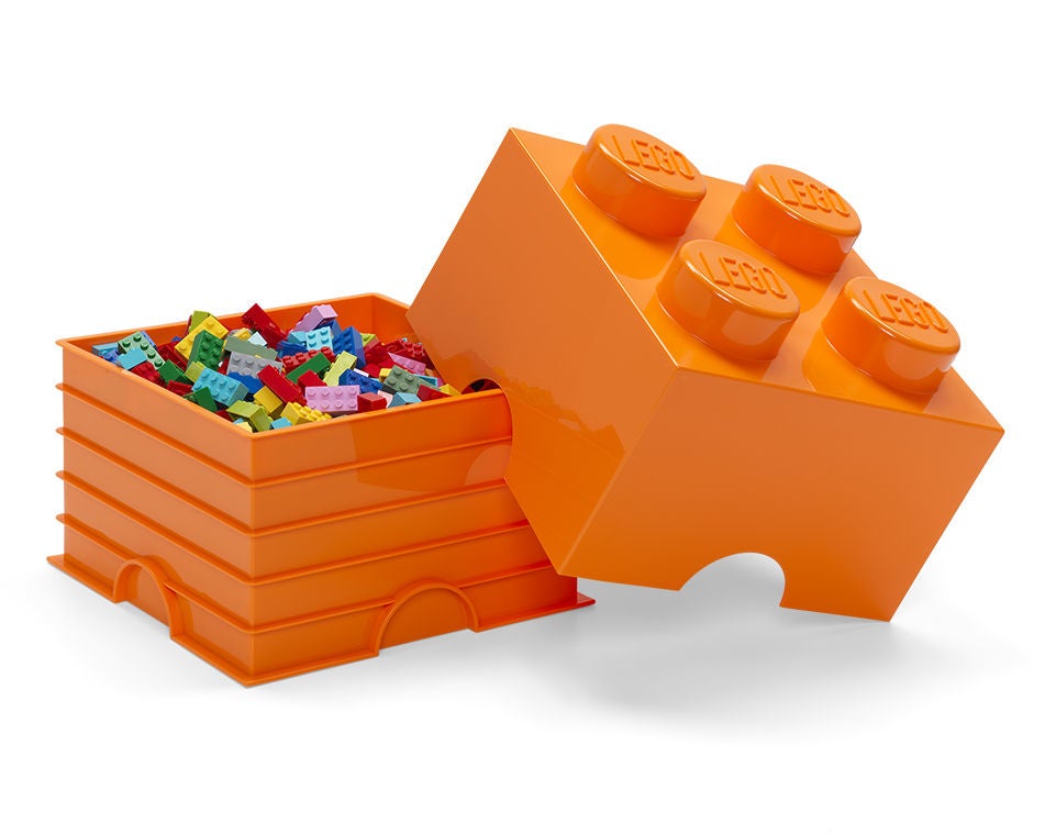 LEGO Förvaring 4 Orange|
