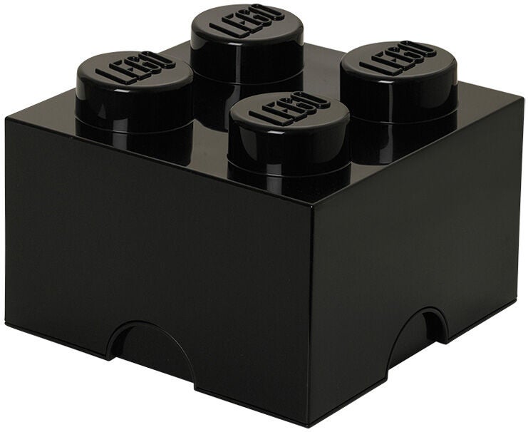 LEGO Förvaring 4 Svart|