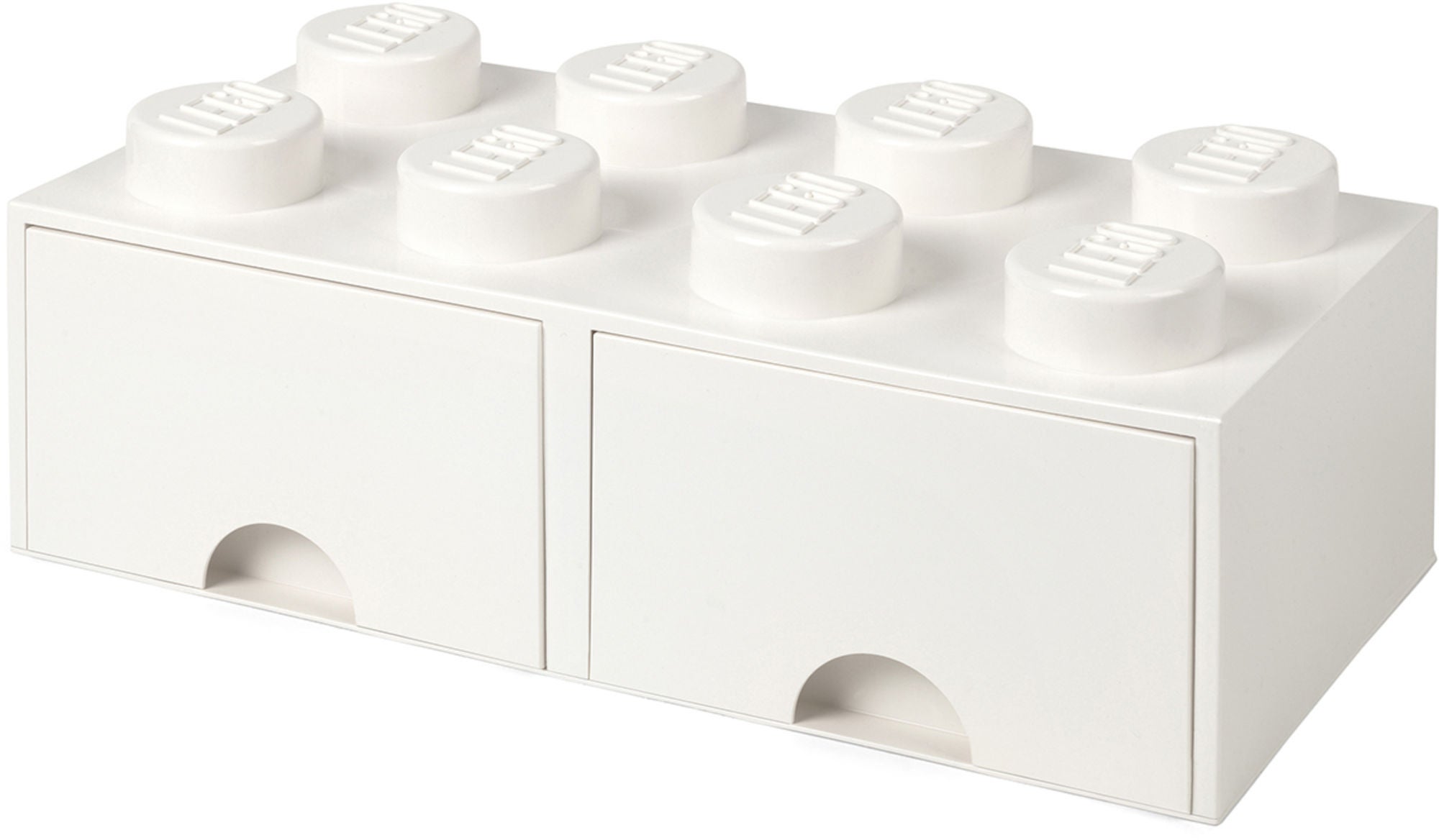 LEGO Förvaring med låda 8|Vit