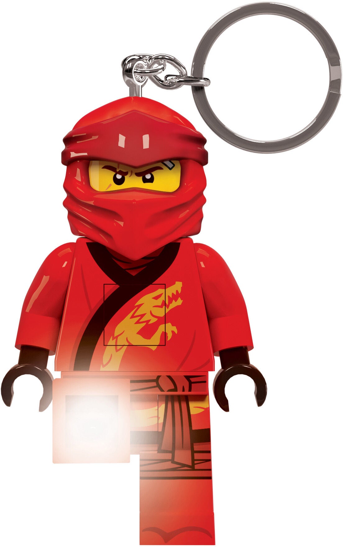 LEGO Ninjago Legacy Kai Nyckelring med LED-lampa|