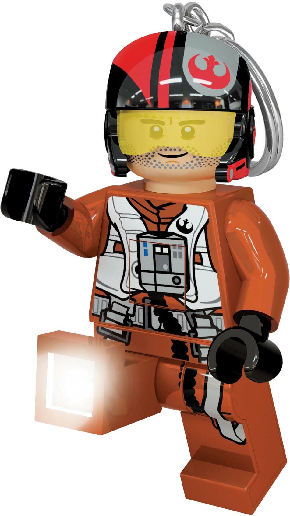 LEGO Poe Dameron Nyckelring med LED-lampa