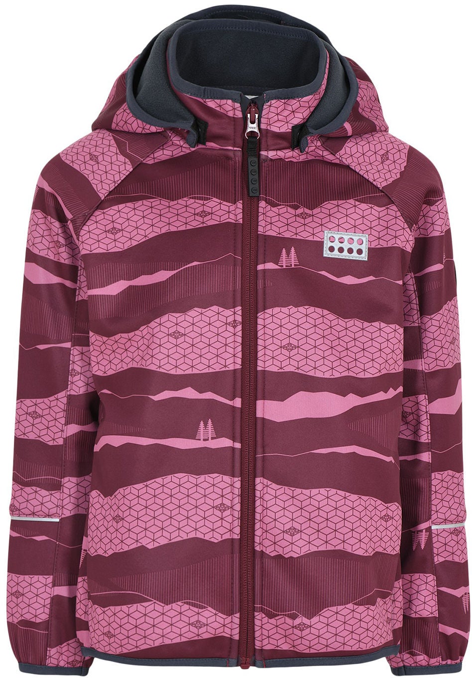 LEGO Wear Softshelljacka|Bordeaux