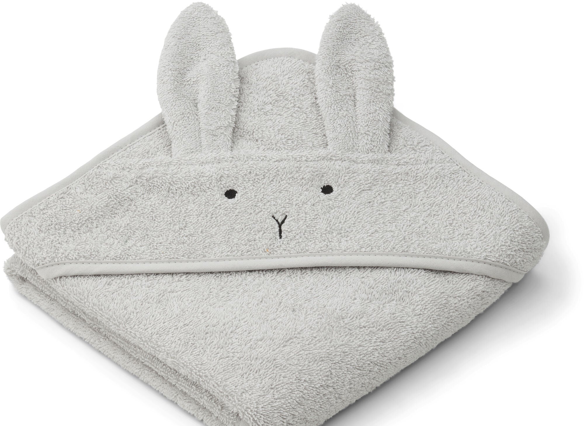 LIEWOOD Albert Handduk med Huva|Rabbit Dumbo Grey