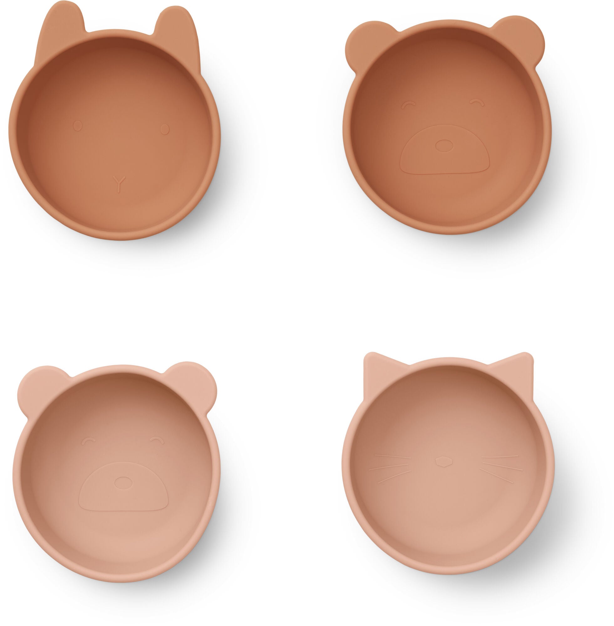 LIEWOOD Iggy Skålar Silikon 4-Pack