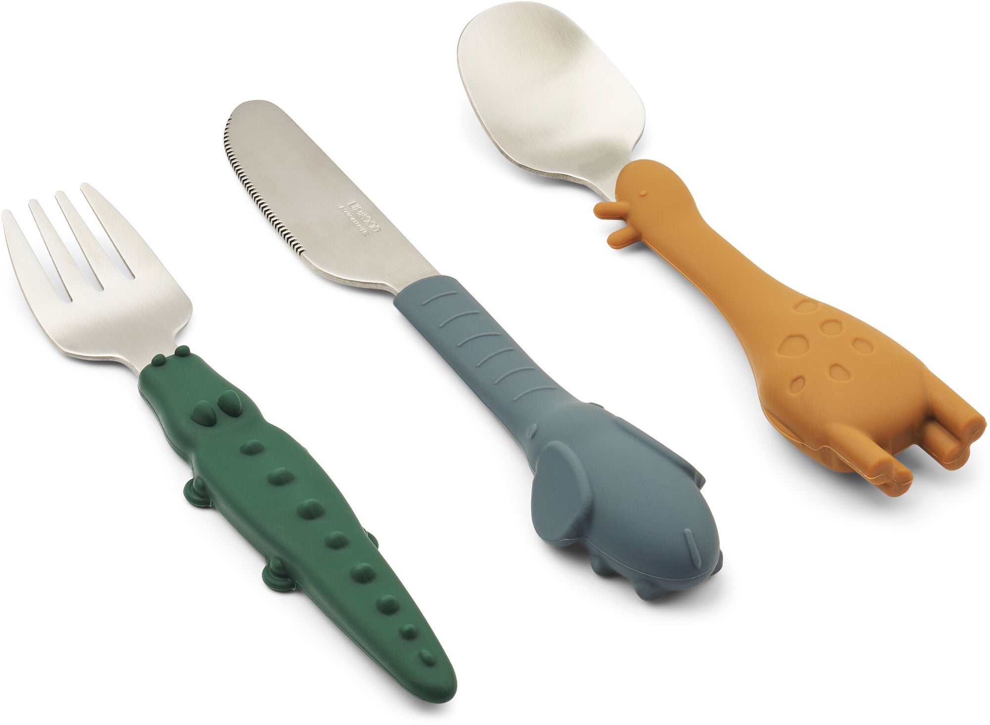 LIEWOOD Tove Bestick Stål/Silikon