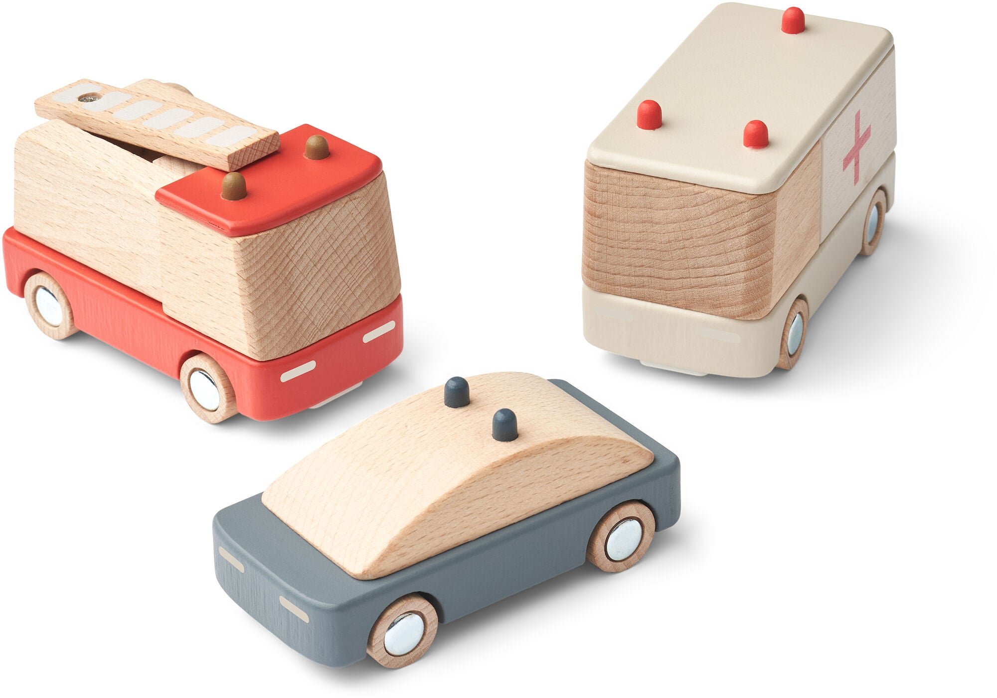 LIEWOOD Village Utryckningsfordon 3-Pack|