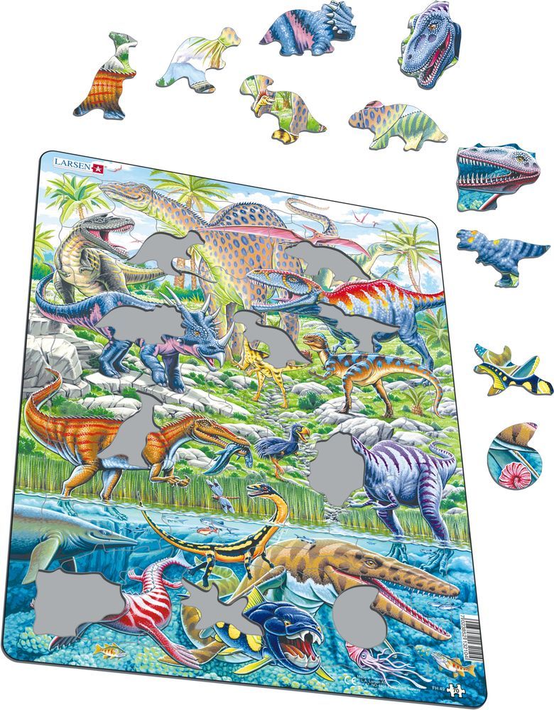 Larsen Dinosaurier Rampussel