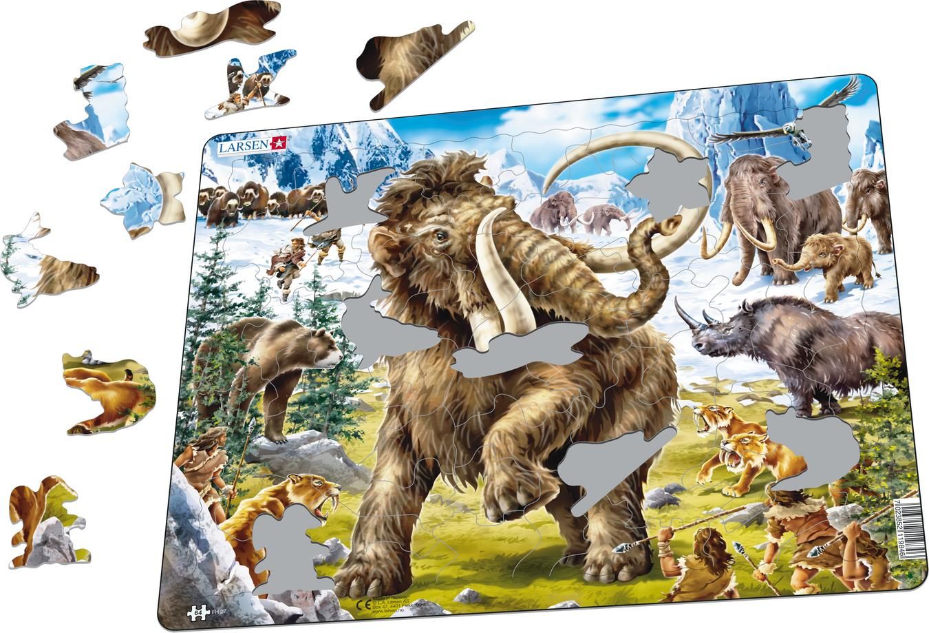 Larsen Mammut Rampussel 64 Bitar|