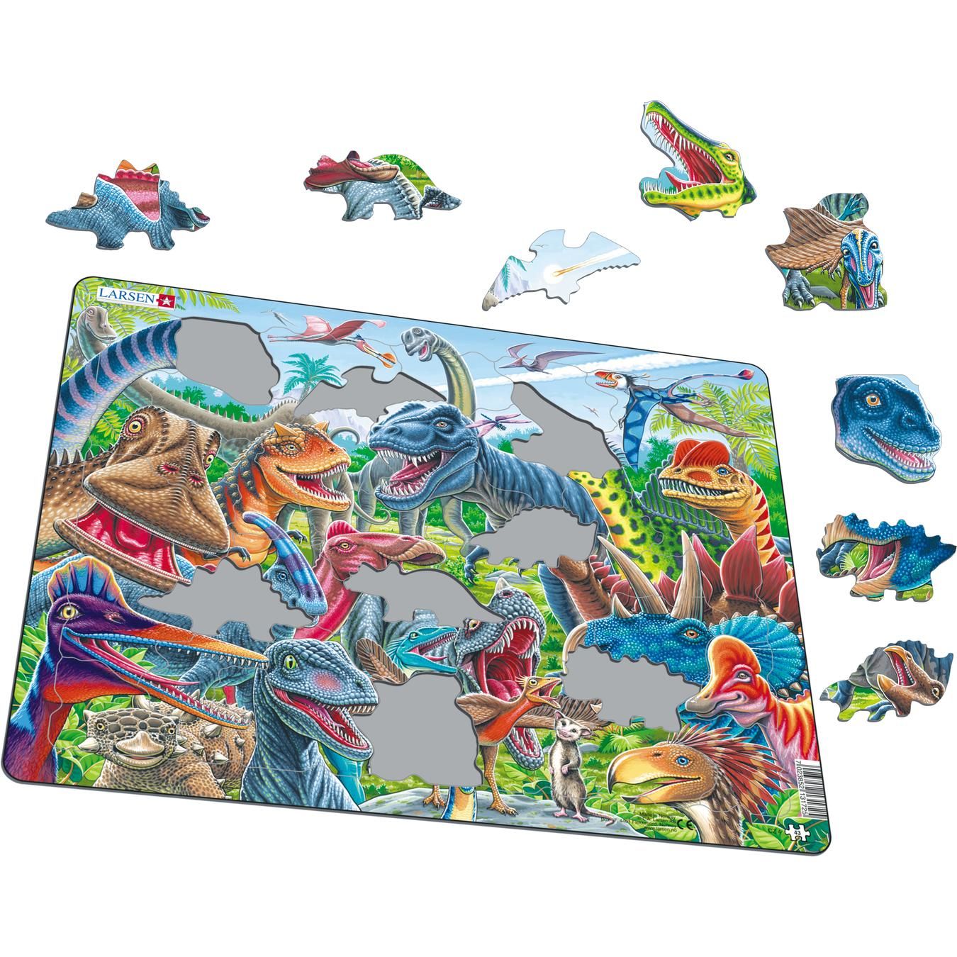 Larsen Selfie Glada Dinosaurier Rampussel 43 Bitar|