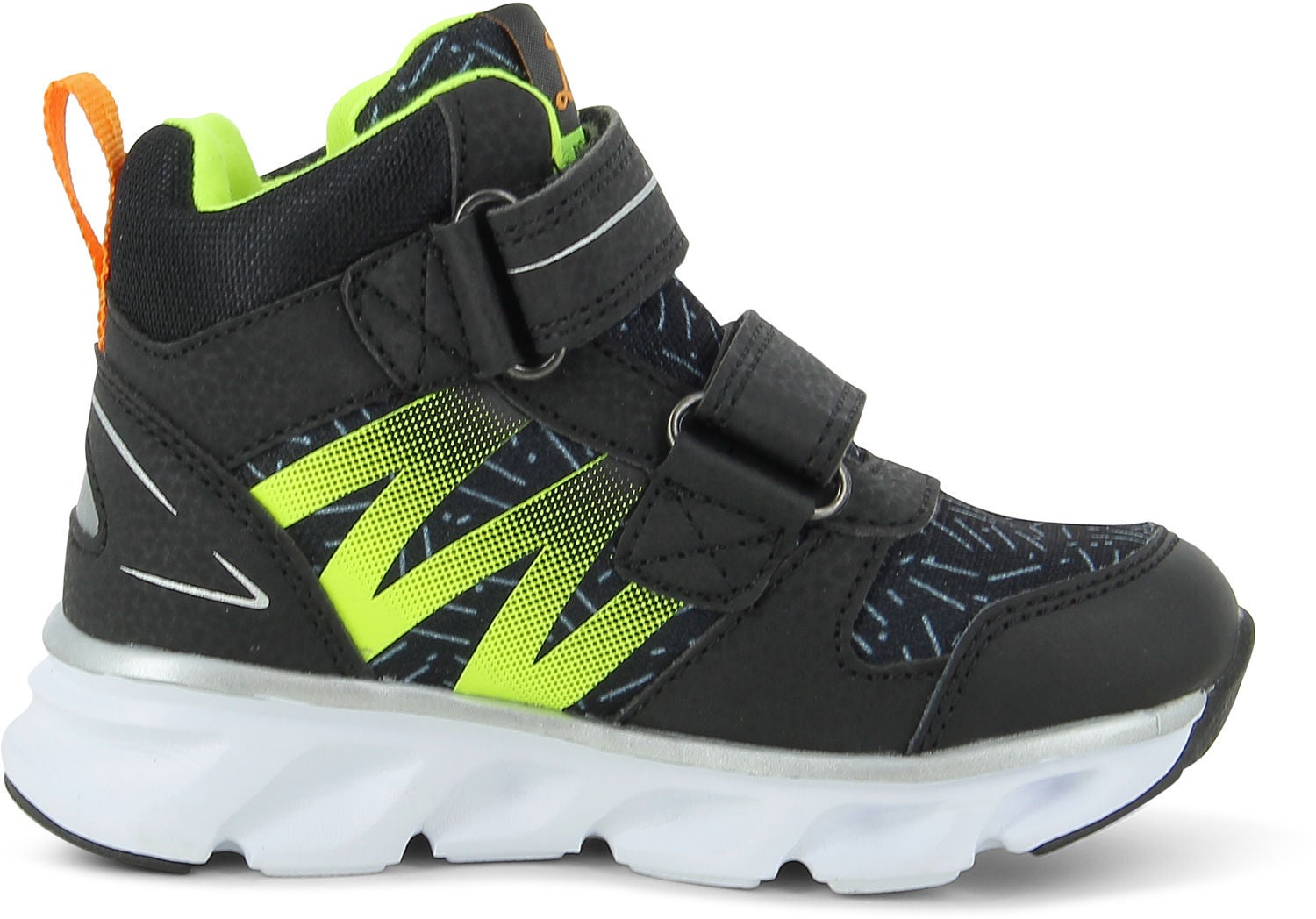 Leaf Glava Blinkande Sneakers|Black