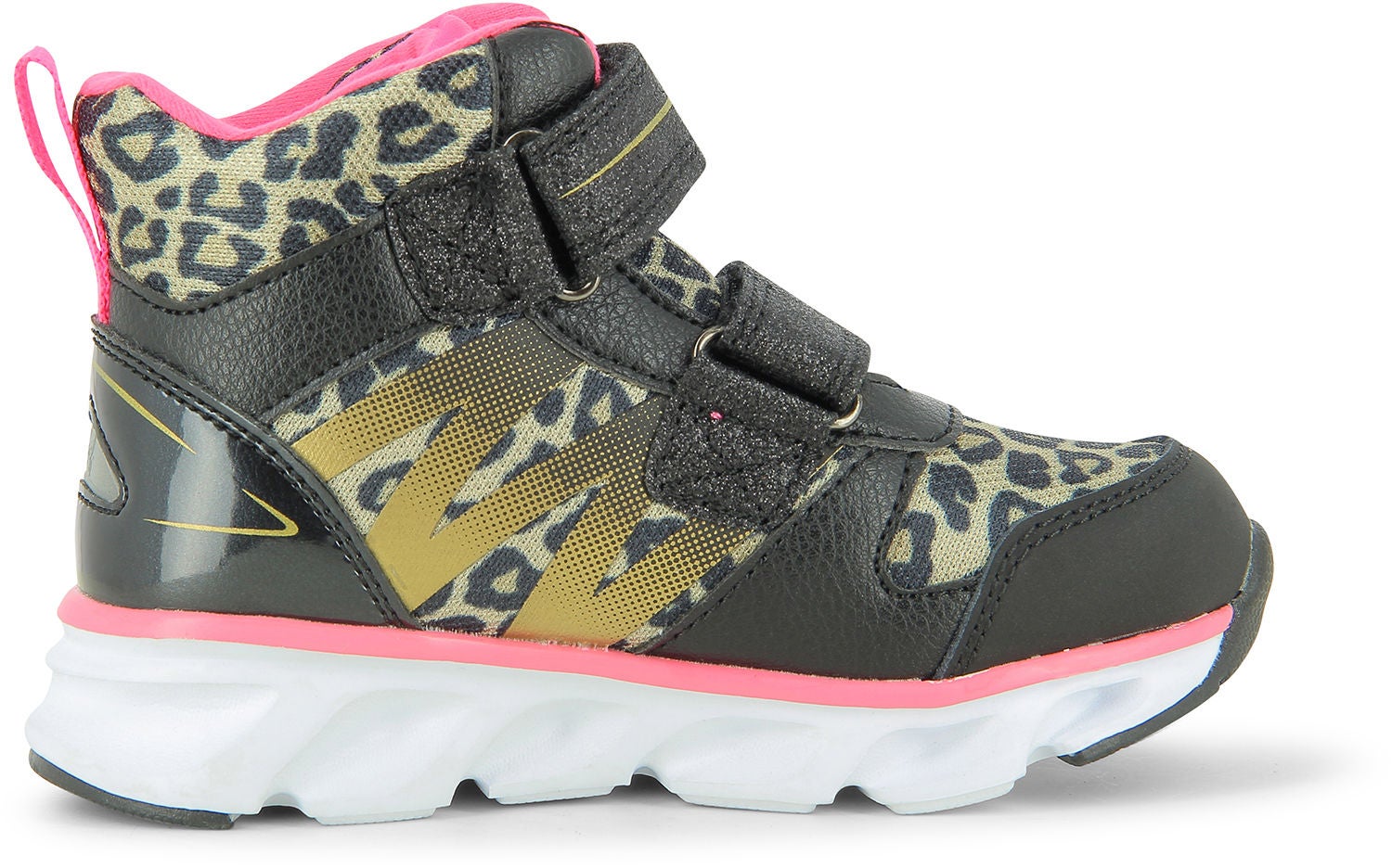Leaf Glava Blinkande Sneakers|Leopard