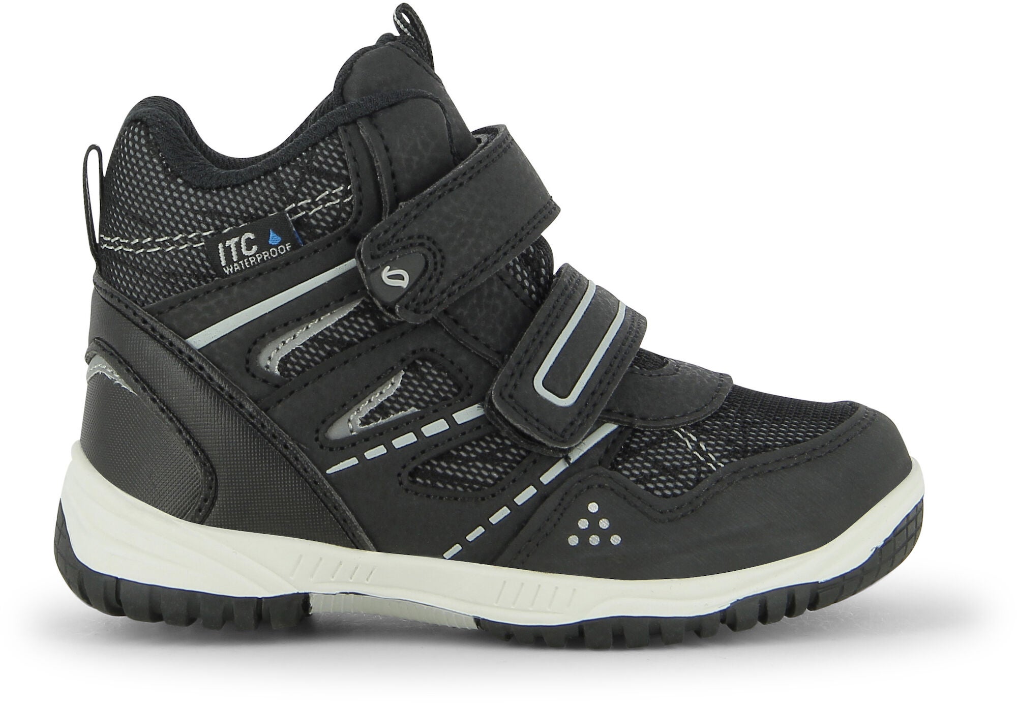 Leaf Kasuri WP Mid Sneakers|Black
