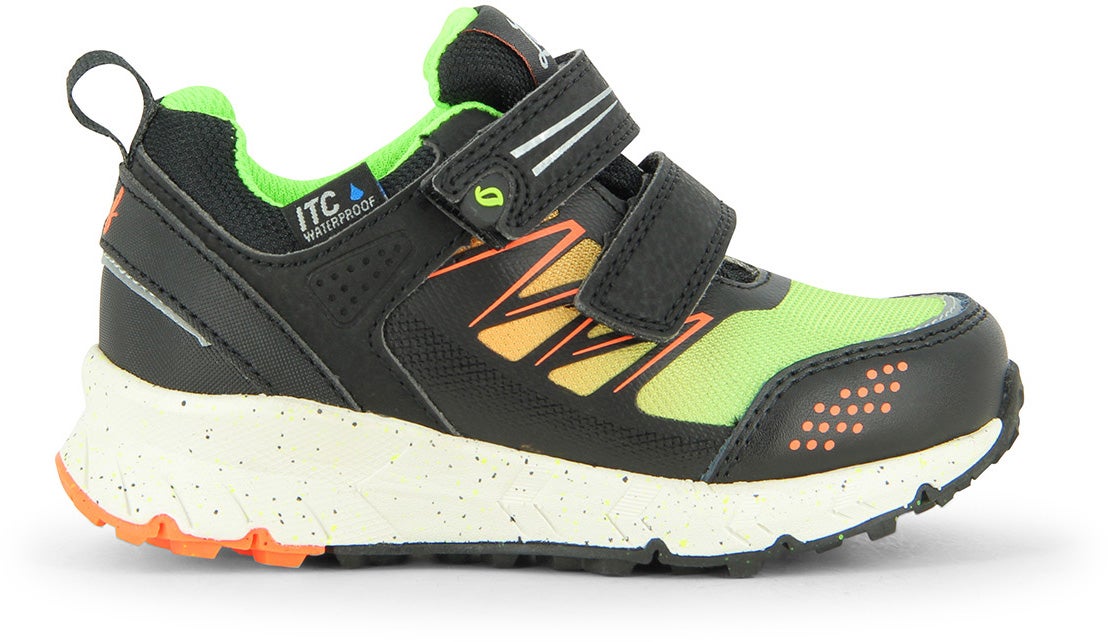 Leaf Kuova WP Sneakers|Black/Green