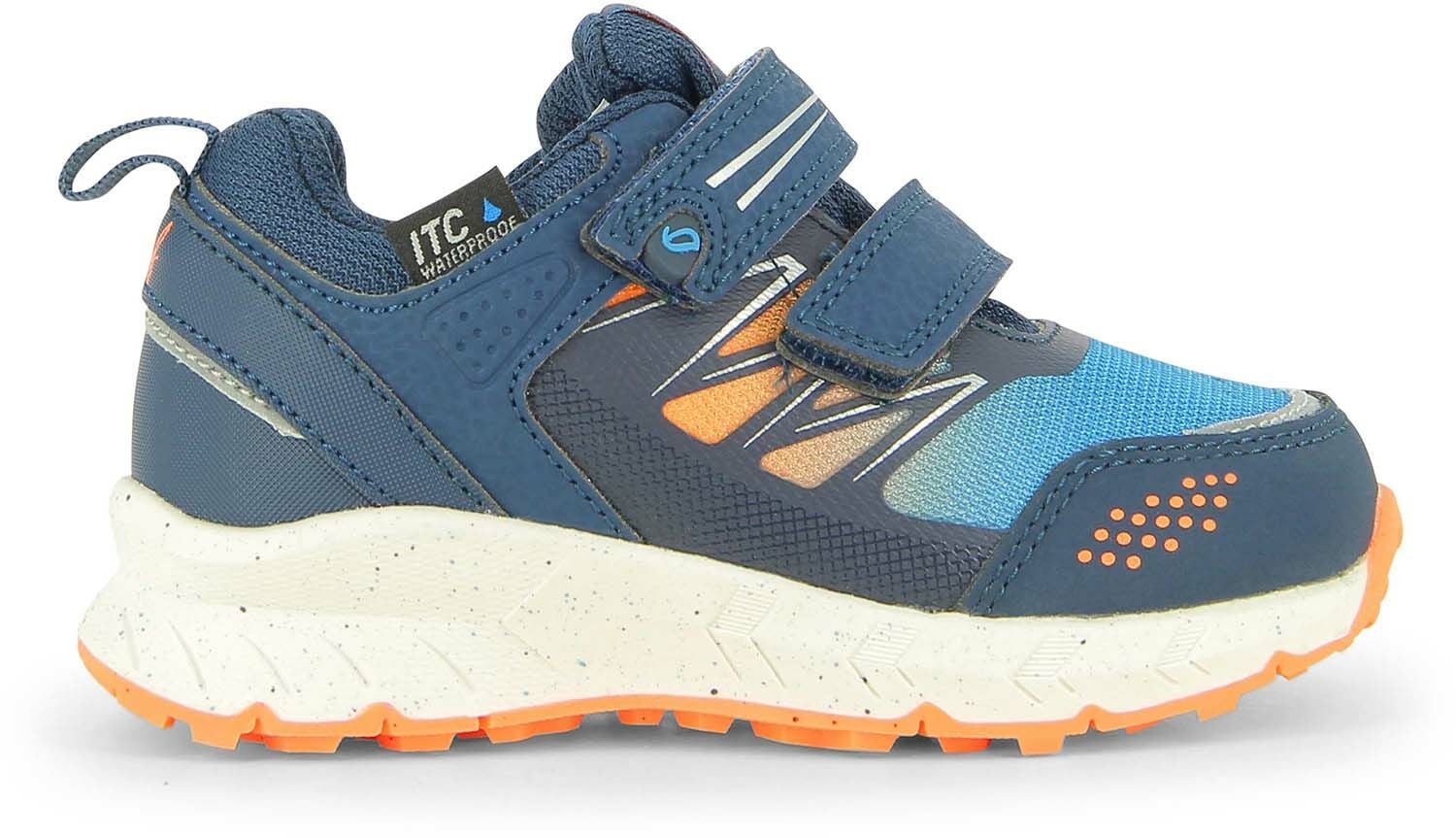 Leaf Kuova WP Sneakers|Navy/Orange