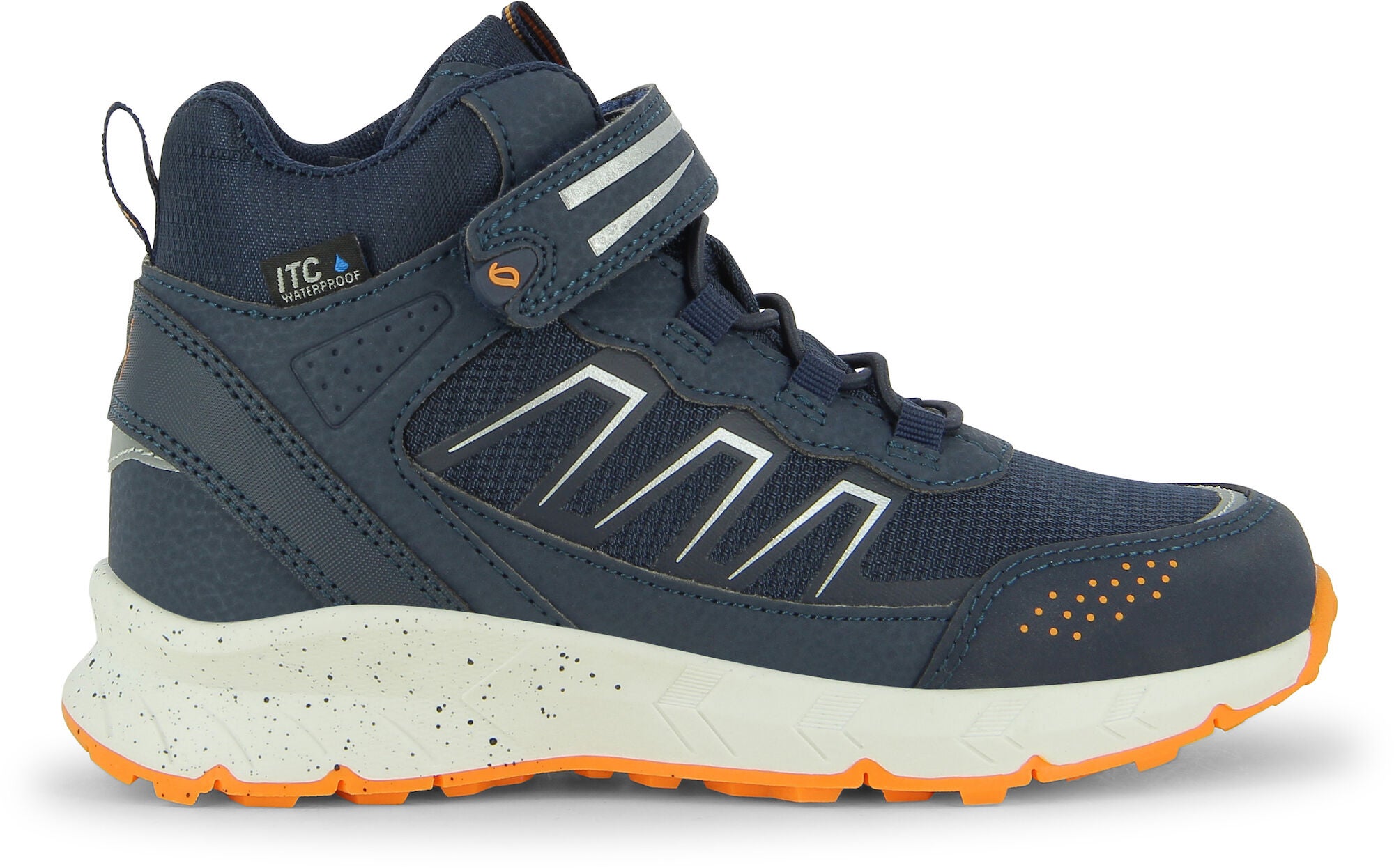 Leaf Nolby WP Mid Sneakers|Navy