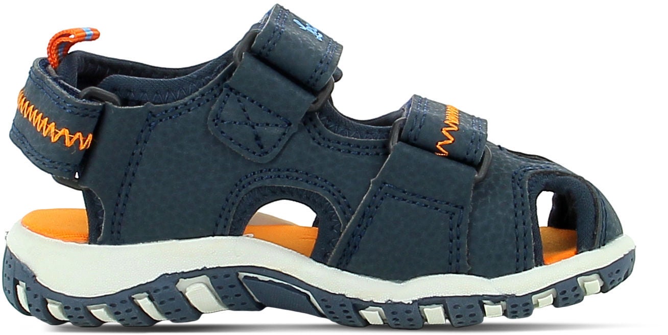 Leaf Runn Sandalerer|Navy/Orange