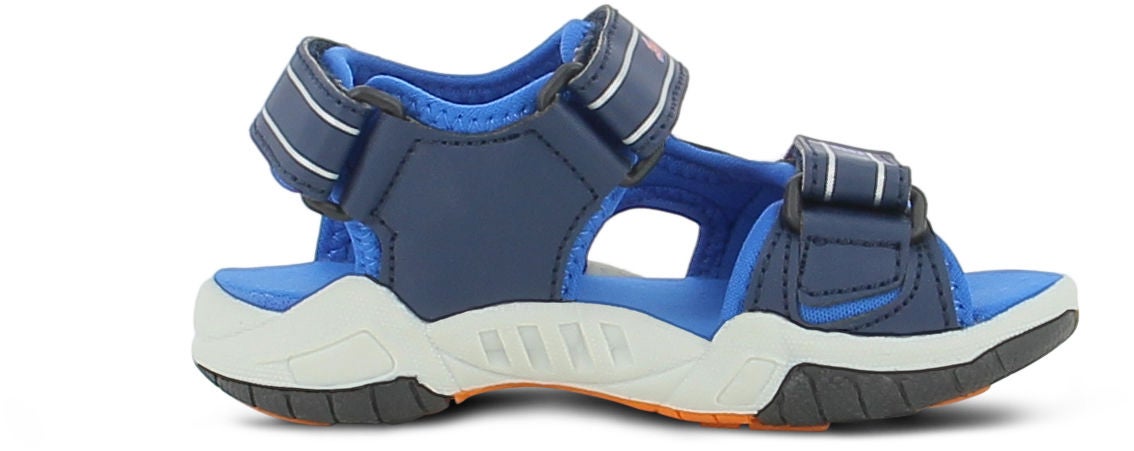 Leaf Saimen Blinkande Sandaler|Navy