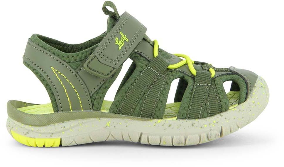 Leaf Salo Sandal|Khaki