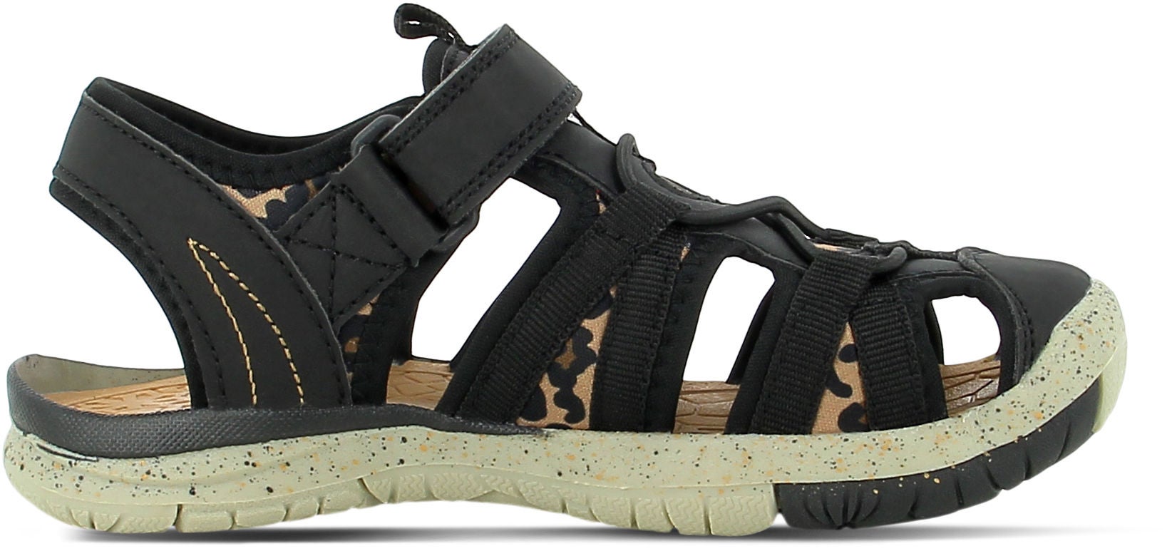Leaf Salo Sandal|Leopard
