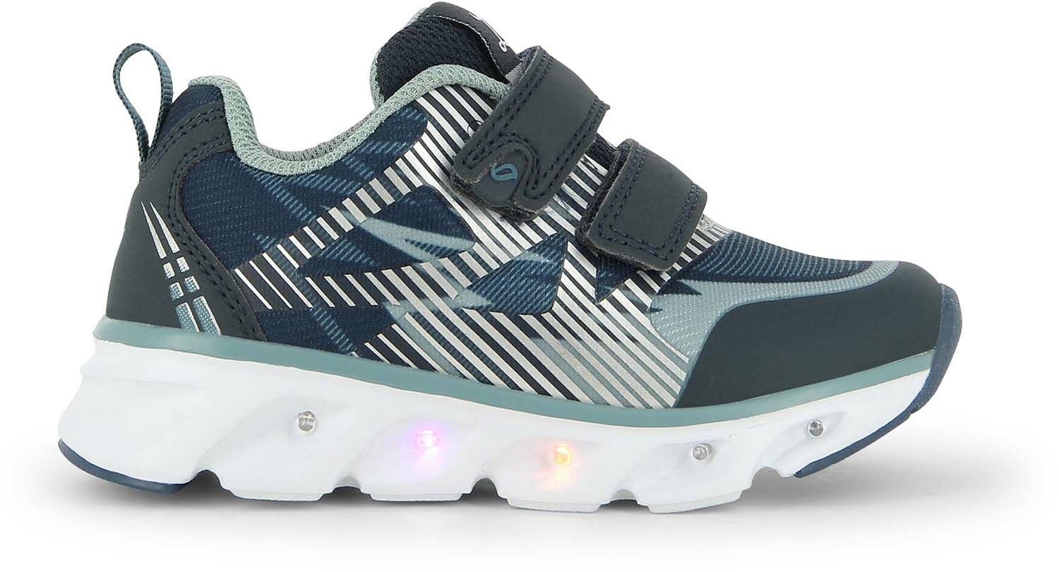 Leaf Skalka Blinkande Sneakers|Stone Blue