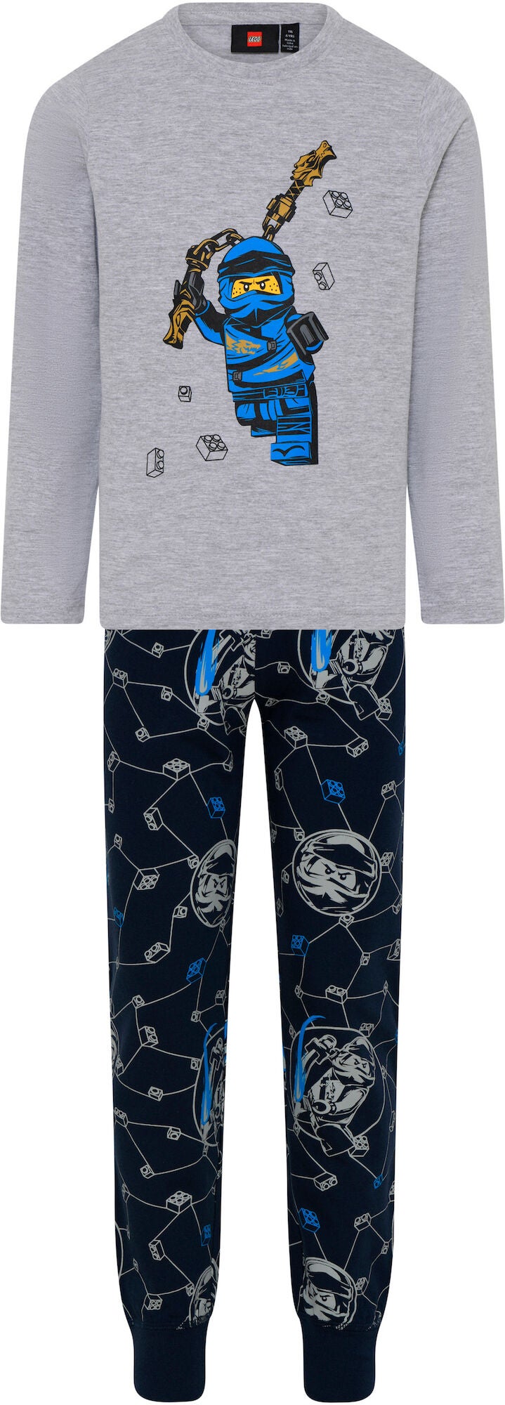 Lego Wear Alex Pyjamas|Grey Melange