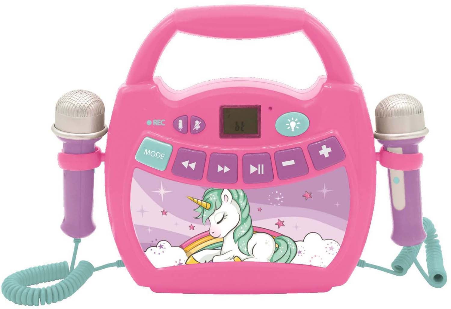 Lexibook Unicorn Karaokemaskin|Rosa