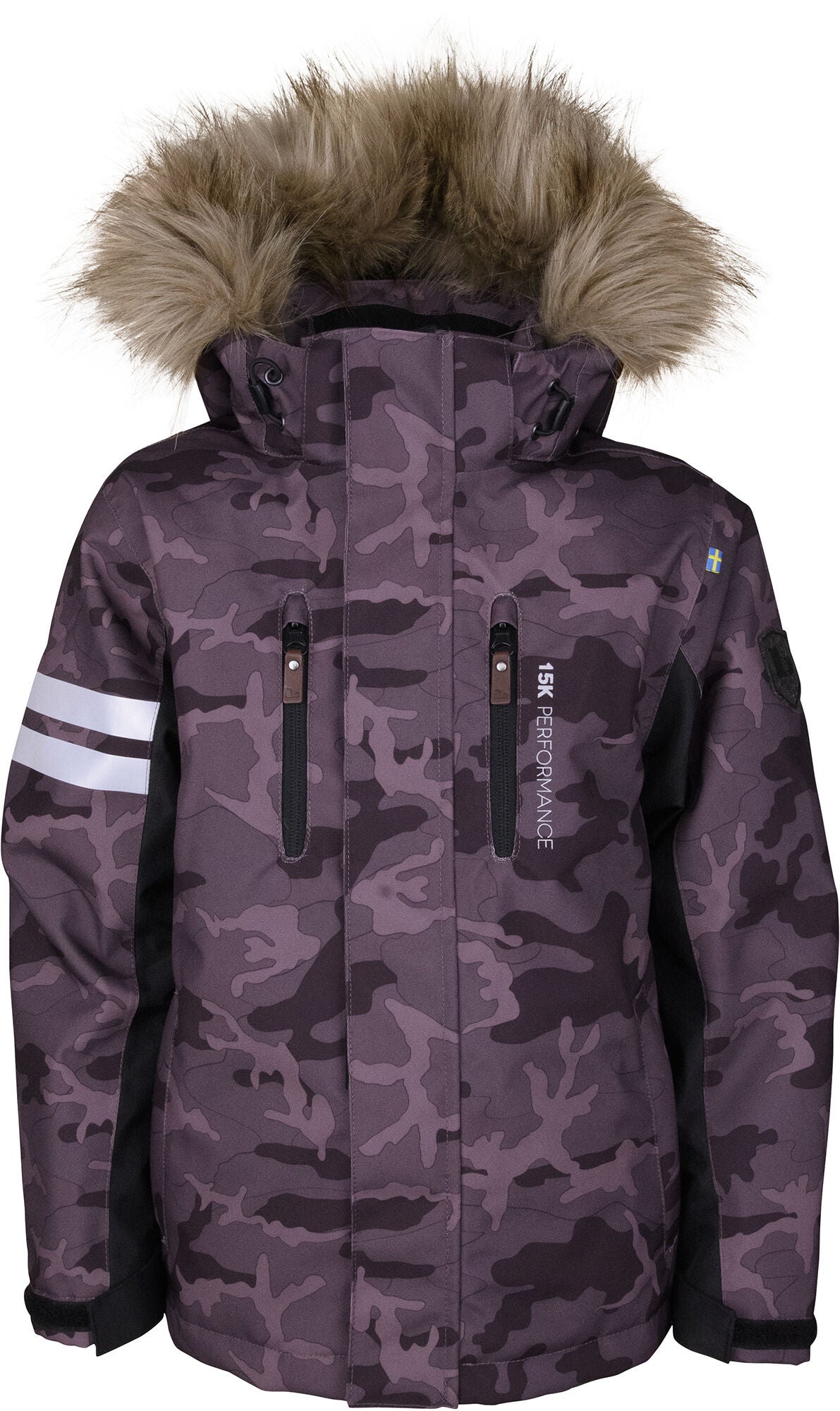 Lindberg Camo Vinterjacka|Dusty Mauve