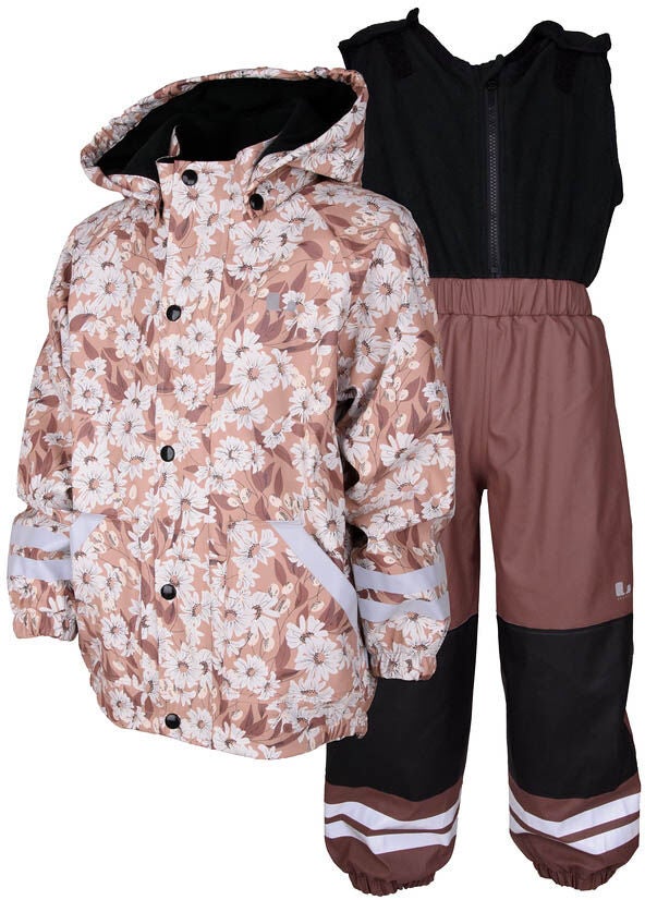 Lindberg Lekhyttan Fodrat Regnställ|Dark Pink