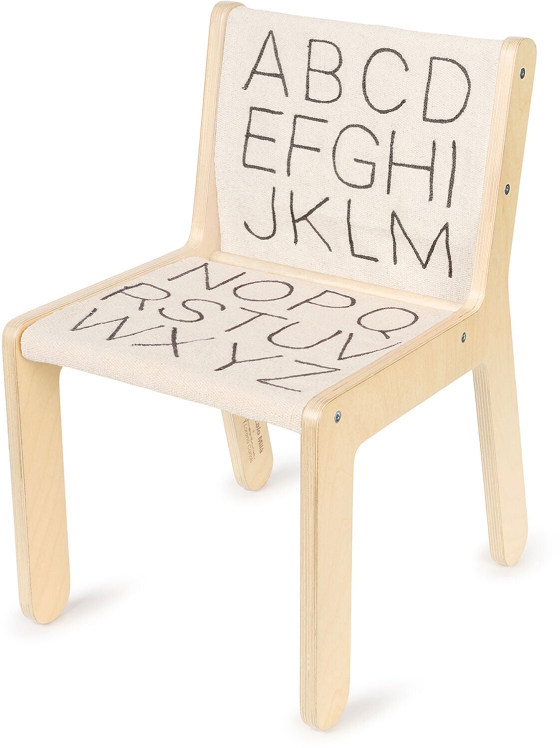 Lorena Canals Sillita Barnstol ABC|Natural