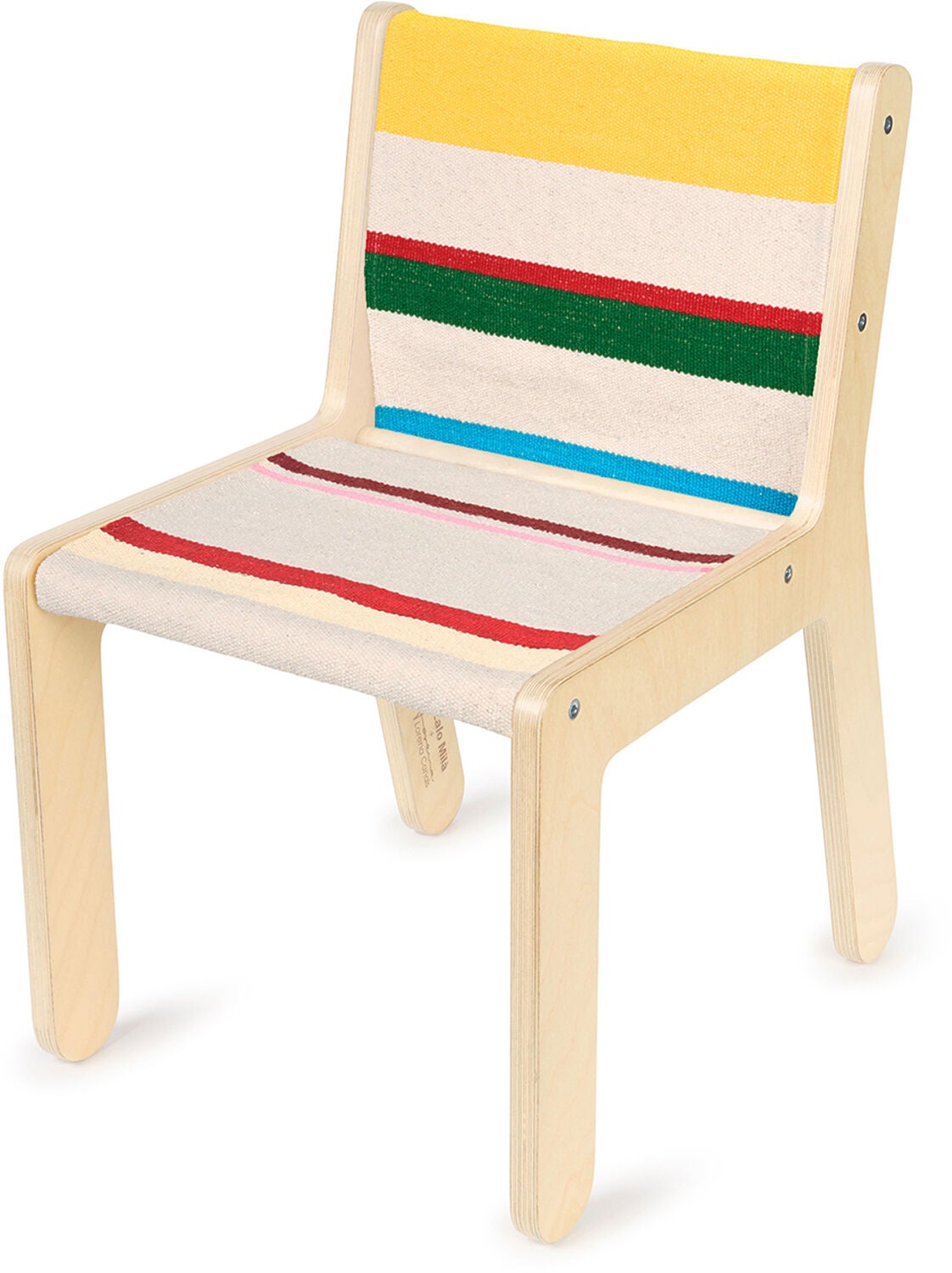 Lorena Canals Sillita Barnstol Kaarol|Natural/Multicolored